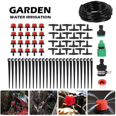 25m 20m 10m Micro Drip Irrigation System Plant Automatic Spray Greenhouse Watering Kits
25m 20m 10m Micro Drip Irrigation System Plant Automatic Spray Greenhouse Watering Kits