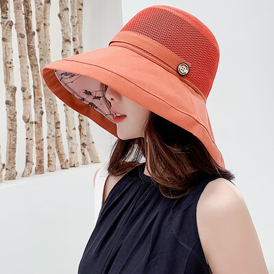 Hat womens summer visor Korean wave folding Sun Hat womens summer travel along the beach hat
Hat womens summer visor Korean wave folding Sun Hat womens summer travel along the beach hat