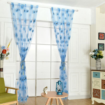 95200CM Sunflowers Printed Sheer Window Panel Curtain For Kitchen Living Room Voile Screening Semi-shading Curtain
95200CM Sunflowers Printed Sheer Window Panel Curtain For Kitchen Living Room Voile Screening Semi-shading Curtain