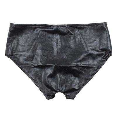 Black Women Erotic Lingerie Leather Open Crotch High Cut Sexy Panties Mini Briefs Underwear Underpants
Black Women Erotic Lingerie Leather Open Crotch High Cut Sexy Panties Mini Briefs Underwear Underpants