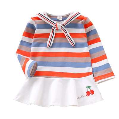 Baby Girl Dress 2-7T Toddler Clothes Autumn Girls Stripes Print Round Neck Skirt Princess Cute Casual Long Sleeve Sweater Dress
Baby Girl Dress 2-7T Toddler Clothes Autumn Girls Stripes Print Round Neck Skirt Princess Cute Casual Long Sleeve Sweater Dress
