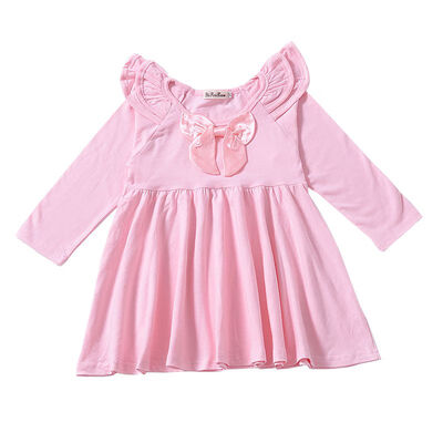 Pink Long Spring Sleeve Baby Girls Dress For Girl 2-5T Toddler Dresses Kids Sweet Clothings Vestido
Pink Long Spring Sleeve Baby Girls Dress For Girl 2-5T Toddler Dresses Kids Sweet Clothings Vestido