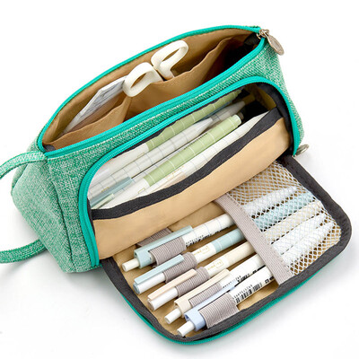 Pencil CaseCosmetic Large Capacity Bag Creative Pen Simple College Student Wallet Case Storage Pouch Bag
Pencil CaseCosmetic Large Capacity Bag Creative Pen Simple College Student Wallet Case Storage Pouch Bag