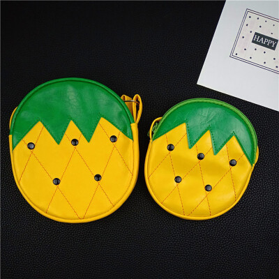 Pineapple Shape Zipper Handbag Fashion Girls Children PU Leather Shoulder Messenger Bag Cute Thin Belt Crossbody Bags for women
Pineapple Shape Zipper Handbag Fashion Girls Children PU Leather Shoulder Messenger Bag Cute Thin Belt Crossbody Bags for women