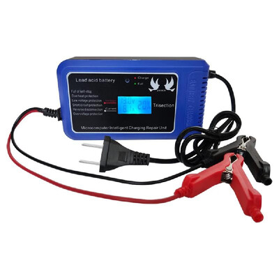 12V 10A Intelligent Pluse Repairing Charger with LED Display Motorcycle & Car Battery Charger Lead Acid Battery Charger
12V 10A Intelligent Pluse Repairing Charger with LED Display Motorcycle & Car Battery Charger Lead Acid Battery Charger