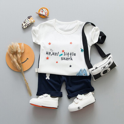 Summer Baby Boys Cotton Short Sleeve Sets Animal Panda Small Fish Print Tops Blouse T-shirtsShorts Casual Breathable Outfits
Summer Baby Boys Cotton Short Sleeve Sets Animal Panda Small Fish Print Tops Blouse T-shirtsShorts Casual Breathable Outfits