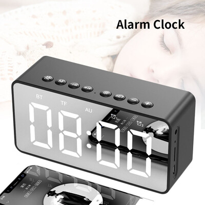 Willstar Super Bass Mirror Alarm Clock Wireless Stereo Speakers Mirror Alarm Clock Portable Bluetooth Speaker Mirror Alarm Clock
Willstar Super Bass Mirror Alarm Clock Wireless Stereo Speakers Mirror Alarm Clock Portable Bluetooth Speaker Mirror Alarm Clock