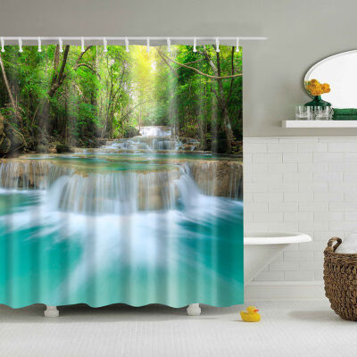 Polyester 3D High-Definition Digital Printing Shower Curtain Waterproof Moisture Proof Mildew Proofshower Curtain With 12 Hooks
Polyester 3D High-Definition Digital Printing Shower Curtain Waterproof Moisture Proof Mildew Proofshower Curtain With 12 Hooks