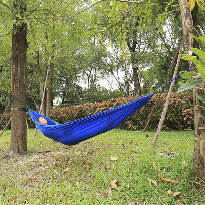 260 x 140CM Portable Two People Parachute Fabric Mosquito Net Hammock for Indoor Outdoor Use
260 x 140CM Portable Two People Parachute Fabric Mosquito Net Hammock for Indoor Outdoor Use