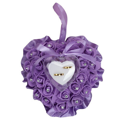 Simulation Foam Multcolor Rose Flower Pillow Ring with Romantic Heart Shape Wedding Box Jewelry Gift Box Wedding Party Supplies
Simulation Foam Multcolor Rose Flower Pillow Ring with Romantic Heart Shape Wedding Box Jewelry Gift Box Wedding Party Supplies