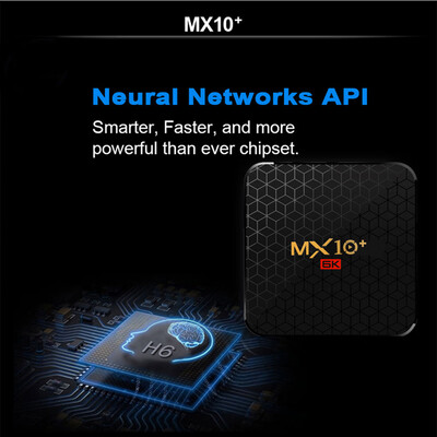 MX10 Intelligent STB Set Top Box 6K Wifi Media Player TV Receiver Network TV Set-top Box Android 9 ALLWINNER H6 4096 2160 4GB R
MX10 Intelligent STB Set Top Box 6K Wifi Media Player TV Receiver Network TV Set-top Box Android 9 ALLWINNER H6 4096 2160 4GB R