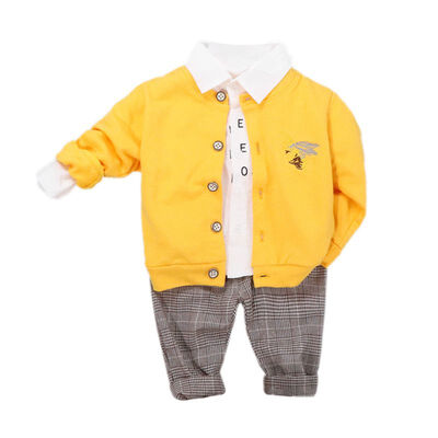 Autumn Baby Boy Clothes 3pcs Kids Clothes for Girl Long Sleeve Letters T-shirtAnimal Print Sweatshirt CoatPants Casual Outfits
Autumn Baby Boy Clothes 3pcs Kids Clothes for Girl Long Sleeve Letters T-shirtAnimal Print Sweatshirt CoatPants Casual Outfits