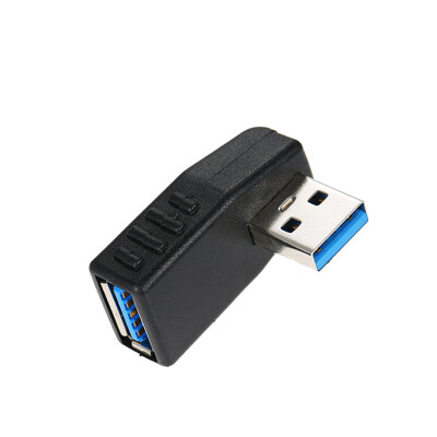 USB 30 Adapter Vertical Male to Female Right Angle Type-A Adapter Coupler Connector - Pack of 1
USB 30 Adapter Vertical Male to Female Right Angle Type-A Adapter Coupler Connector - Pack of 1