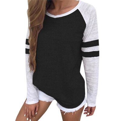 7 Colors Fashion Women Autumn Concise Women T-shirt Casual All-match Long Sleeve Round Collar Loose T-shirts
7 Colors Fashion Women Autumn Concise Women T-shirt Casual All-match Long Sleeve Round Collar Loose T-shirts