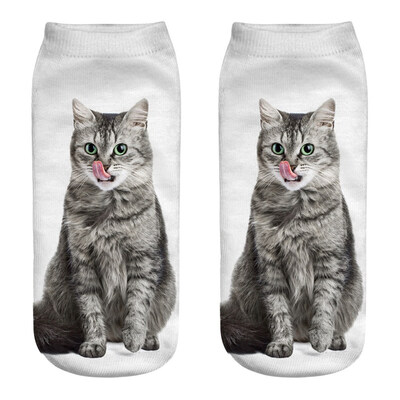 1Pair Women Low Cut Ankle Socks Funny Socks Cat Cartoon 3D Printing Socks Cotton Hosiery Printed Socks
1Pair Women Low Cut Ankle Socks Funny Socks Cat Cartoon 3D Printing Socks Cotton Hosiery Printed Socks