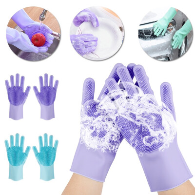 New53 21set Food Grade Dishwashing Gloves Silicon Dishes Cleaning Gloves with Cleaning Brush Kitchen Wash Housekeeping Gloves
New53 21set Food Grade Dishwashing Gloves Silicon Dishes Cleaning Gloves with Cleaning Brush Kitchen Wash Housekeeping Gloves