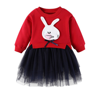 Cotton Cartoon Baby Girl Dress Autumn Long Sleeve Net Princess Dress Fashion Kids Clothes For Girls Dress Children Clothing
Cotton Cartoon Baby Girl Dress Autumn Long Sleeve Net Princess Dress Fashion Kids Clothes For Girls Dress Children Clothing