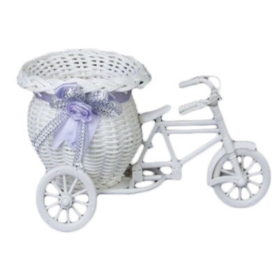 2 Size DIY Plastic White Tricycle Bike Design Flower Basket Container For Flower Plant
2 Size DIY Plastic White Tricycle Bike Design Flower Basket Container For Flower Plant