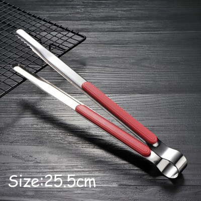 Anti-Scalding Plastic Handle Bbq Grill Accessories Stainless Steel Bread Clip Barbecue Tongs Kitchen Tools
Anti-Scalding Plastic Handle Bbq Grill Accessories Stainless Steel Bread Clip Barbecue Tongs Kitchen Tools