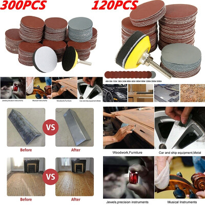 120300 Pcs 2inch 80-3000 Grit Sanding Discs Sanding Pad Wheel Backer Plate Buffing Polishing Discs Kit
120300 Pcs 2inch 80-3000 Grit Sanding Discs Sanding Pad Wheel Backer Plate Buffing Polishing Discs Kit