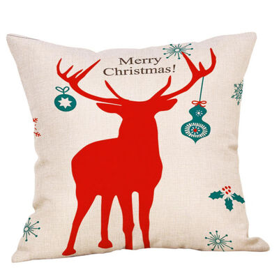 Soft Linen Pillow Case Xmas Letter Elk Bell Tree Pattern Pillow Case for Home Bar Shop Christmas Supplies
Soft Linen Pillow Case Xmas Letter Elk Bell Tree Pattern Pillow Case for Home Bar Shop Christmas Supplies