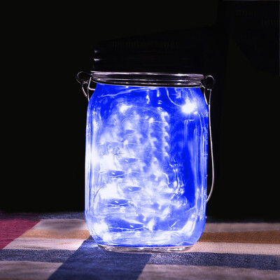 Gobestart LED Fairy Light Solar Powered For Mason Jar Lid Insert Changing Garden Decor 
Gobestart LED Fairy Light Solar Powered For Mason Jar Lid Insert Changing Garden Decor