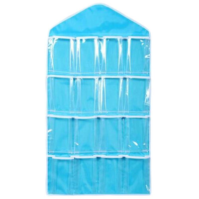 New Pratical 16 Grid Underwear Bras Socks Ties Shoes Storage Bag Clothing Organizer Box Hanging Bags
New Pratical 16 Grid Underwear Bras Socks Ties Shoes Storage Bag Clothing Organizer Box Hanging Bags