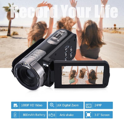 HDV-302P 30 Inch LCD Screen Full HD 1080P 15FPS 24MP 16X Digital Zoom Anti-shake Digital Video DV Camera Camcorder
HDV-302P 30 Inch LCD Screen Full HD 1080P 15FPS 24MP 16X Digital Zoom Anti-shake Digital Video DV Camera Camcorder