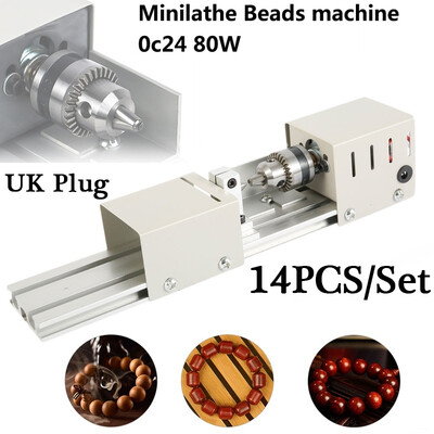 14Pcsset 100W DIY Lathe Mini Woodworking Buddha Pearl Machine Miniature Lathe Polishing Drill Rotary Tool
14Pcsset 100W DIY Lathe Mini Woodworking Buddha Pearl Machine Miniature Lathe Polishing Drill Rotary Tool