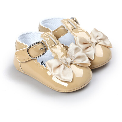 Spring Sweet Baby Girls Princess Style Bowknot Infant Toddler Kids PU Anti-skid Baby Shoes
Spring Sweet Baby Girls Princess Style Bowknot Infant Toddler Kids PU Anti-skid Baby Shoes