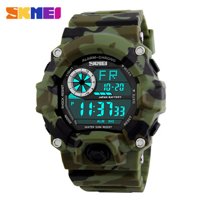 SKMEI Brand Digital LED 50M Water-Proof Men Military Sports Watches Fashion Man Electronic Outdoor Casual Wristwatch Alarm Backlig 
SKMEI Brand Digital LED 50M Water-Proof Men Military Sports Watches Fashion Man Electronic Outdoor Casual Wristwatch Alarm Backlig