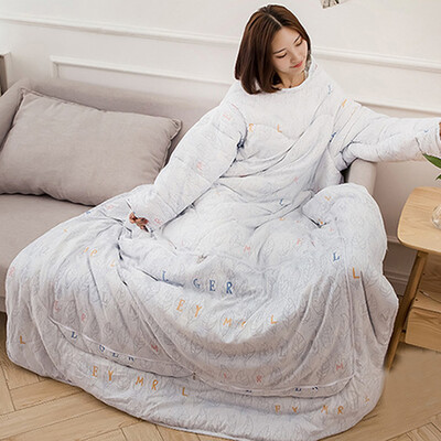 Gobestart Multifunction Lovers Winter Warm Long Sleeve O-Neck Suit Print Thicken Blanket
Gobestart Multifunction Lovers Winter Warm Long Sleeve O-Neck Suit Print Thicken Blanket