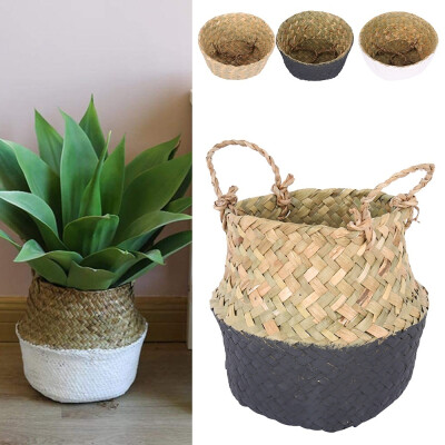 Foldable Rattan Straw Basket Flower Pot Hanging Wicker Storage Basket Garden Accessories
Foldable Rattan Straw Basket Flower Pot Hanging Wicker Storage Basket Garden Accessories