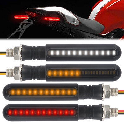 Willstar 24LED Motorcycle Running Mode Turn Signal p -set White Yellow Flowing Water Red Yellow Flowing Water-4pcs
Willstar 24LED Motorcycle Running Mode Turn Signal p -set White Yellow Flowing Water Red Yellow Flowing Water-4pcs