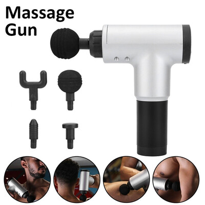 Gym Fascia Gun Muscle Relaxer Electric Impact Grab Massage Gun Fitness Stick Deep Vibration 4 Massage Heads
Gym Fascia Gun Muscle Relaxer Electric Impact Grab Massage Gun Fitness Stick Deep Vibration 4 Massage Heads