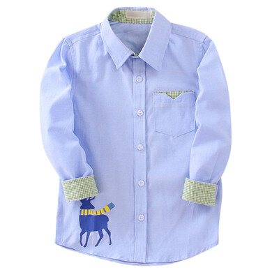 2-10T New Fashion Children Long Sleeve Shirt Boys Girls Lapel Wild Shirts Baby Kids Casual Outfits
2-10T New Fashion Children Long Sleeve Shirt Boys Girls Lapel Wild Shirts Baby Kids Casual Outfits