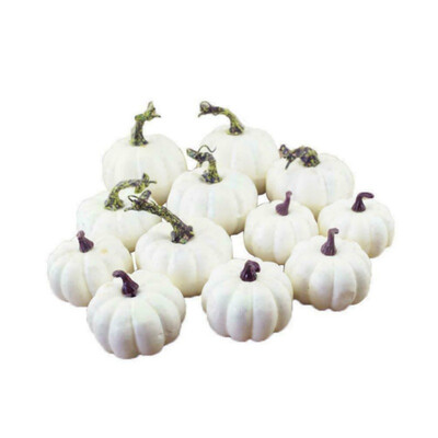 12PCS Artificial Pumpkins Set Lifelike Fake Fruit Fall Harvest Halloween Thanksgiving Home House Kitchen Decorations
12PCS Artificial Pumpkins Set Lifelike Fake Fruit Fall Harvest Halloween Thanksgiving Home House Kitchen Decorations