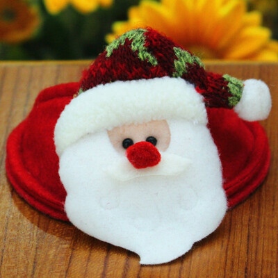 Household Decoration Christmas Decor Santa Claus Shape Cute Bright Color Red Wine Glass Coaster
Household Decoration Christmas Decor Santa Claus Shape Cute Bright Color Red Wine Glass Coaster