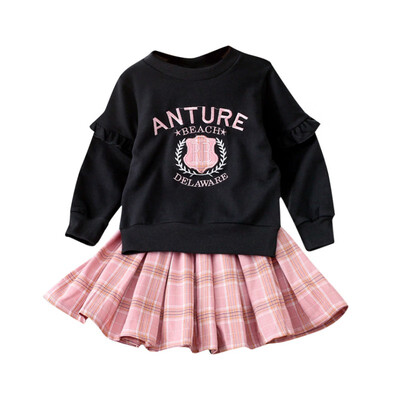 Baby Girls Dress Long Sleeve CottonBlouse Tops Plaid Skirts Ball Dress Cute Girls Dress Autumn Children Girls Clothing Set
Baby Girls Dress Long Sleeve CottonBlouse Tops Plaid Skirts Ball Dress Cute Girls Dress Autumn Children Girls Clothing Set