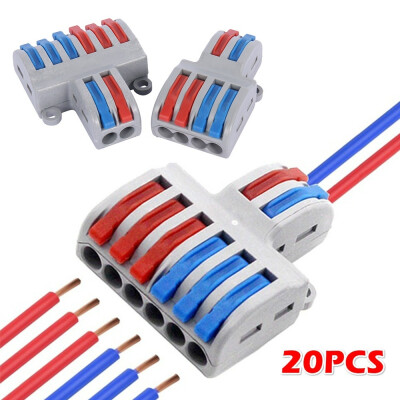 208pcs Universal Mini Cable Connector Wired Electrical Cable LED Lamp Connector Push in Terminal Block SPL-62 SPL-42 Splic
208pcs Universal Mini Cable Connector Wired Electrical Cable LED Lamp Connector Push in Terminal Block SPL-62 SPL-42 Splic