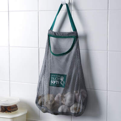 Kitchen Fruit Vegetable Mesh Storage Bag Portable Shopping Bag Reusable Net Handbag Kitchen Storage
Kitchen Fruit Vegetable Mesh Storage Bag Portable Shopping Bag Reusable Net Handbag Kitchen Storage