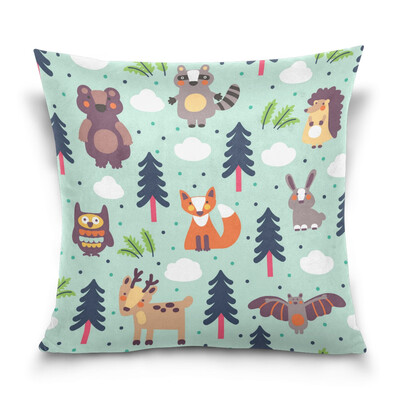 ALAZA Throw Pillow Cover 16 X 16 inch Christmas Gift Cushion Cover with Funny Animals Printed Pillowcase
ALAZA Throw Pillow Cover 16 X 16 inch Christmas Gift Cushion Cover with Funny Animals Printed Pillowcase