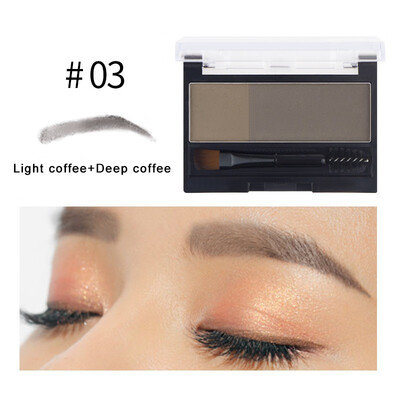 DNM Double Color Eyebrow Powder Makeup Palette Brown Eye Brow Enhancers 3D Eye Brows Shadow With Eyebrow Brush
DNM Double Color Eyebrow Powder Makeup Palette Brown Eye Brow Enhancers 3D Eye Brows Shadow With Eyebrow Brush