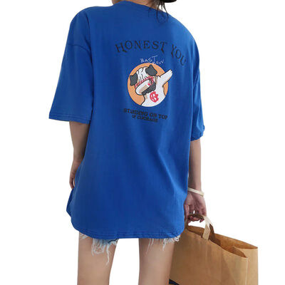 Summer Women Cartoon Dog Print T Shirt Casual Boyfriend Tshirt Harajuku Fashion Female Short Sleeve T-Shirts Streetwear Couple
Summer Women Cartoon Dog Print T Shirt Casual Boyfriend Tshirt Harajuku Fashion Female Short Sleeve T-Shirts Streetwear Couple
