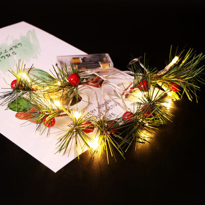 Tailored Christmas Tree Pine Branch Berry Light Strings Decorative Lights 10 LED 165M
Tailored Christmas Tree Pine Branch Berry Light Strings Decorative Lights 10 LED 165M