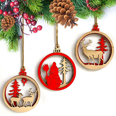 3Pcs Christmas Wooden Wall Hanging Decor Deer Letter Pattern Double Layer DIY Wooden Hanging Sign with Rope Christmas Decor
3Pcs Christmas Wooden Wall Hanging Decor Deer Letter Pattern Double Layer DIY Wooden Hanging Sign with Rope Christmas Decor