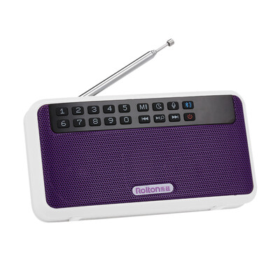 Rolton E500 Wireless Bluetooth Speaker 6W HiFi Stereo Music Player Portable Digital FM Radio w Flashlight LED Display Mic Support
Rolton E500 Wireless Bluetooth Speaker 6W HiFi Stereo Music Player Portable Digital FM Radio w Flashlight LED Display Mic Support