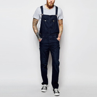 Gobestart Mens Jeans Wash Overall Jumpsuit Streetwear Pocket Suspender Pants Trousers
Gobestart Mens Jeans Wash Overall Jumpsuit Streetwear Pocket Suspender Pants Trousers
