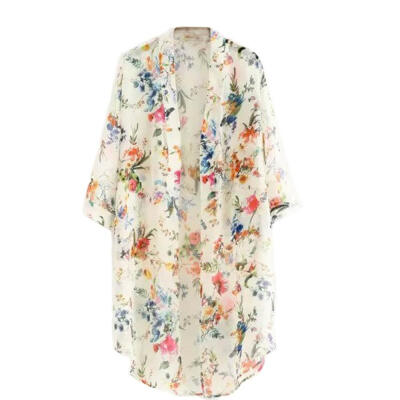 Women Summer Sunproof Cardigan Fashion Women Chiffon Bikini cover Up Kimono Cardigan Apparel Black White
Women Summer Sunproof Cardigan Fashion Women Chiffon Bikini cover Up Kimono Cardigan Apparel Black White