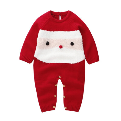 Winter Children Christmas Clothes Thick Rompers Cartoon Print Casual Cotton Soft Jumpsuit
Winter Children Christmas Clothes Thick Rompers Cartoon Print Casual Cotton Soft Jumpsuit